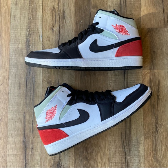 Jordan Other - 2020 air Jordan 1 Mids SE Union Black toe Sneakers 852542-100